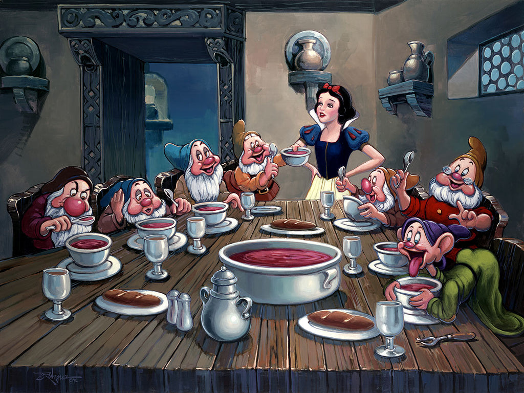 Disney Fine Art - Soup for Seven - Premiere Edition