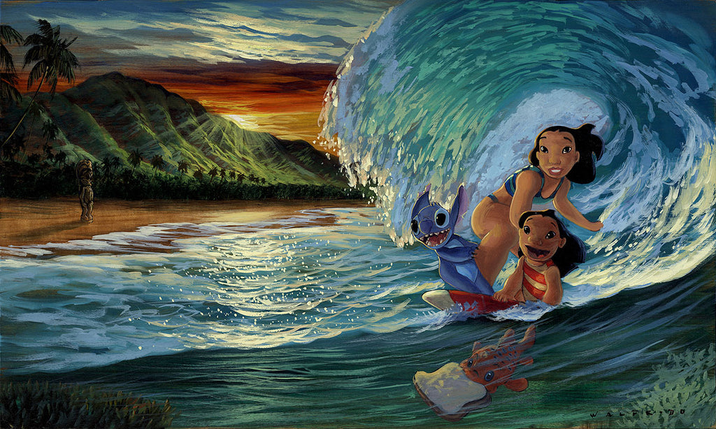 Disney Fine Art - Morning Surf