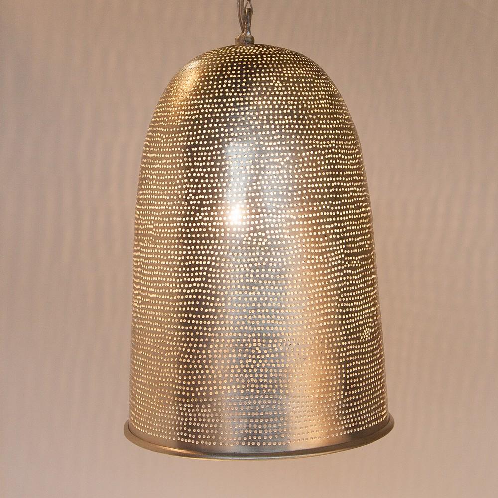 Zenza Dome Large Sky Nickel Pendant Light DOLASKHL