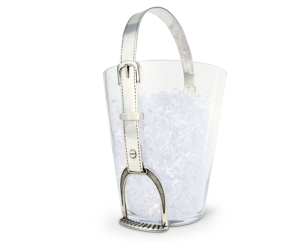 Vagabond House Equestrian Stirrup Ice Bucket E126SL