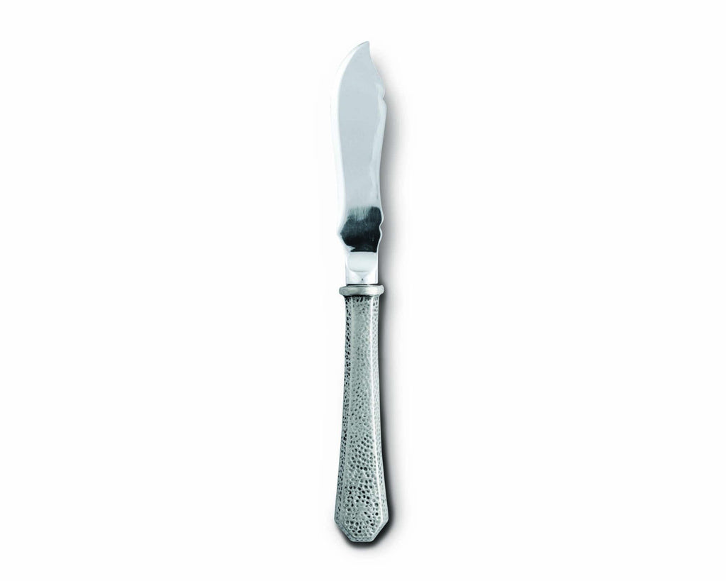 Vagabond House Arche of Bees Hammered Fish Knife F28