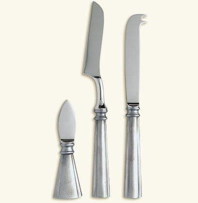 Match Pewter Lucia 3Pc Cheese Knife Set A10603.0