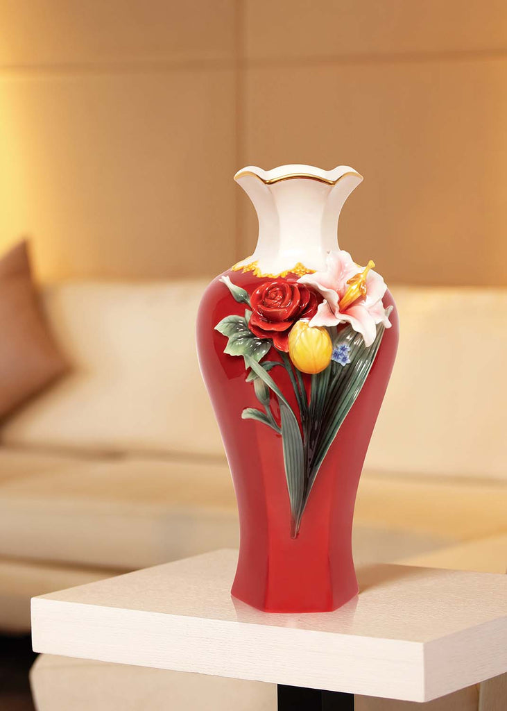 Franz Collection Happiness All Around Bouquet Vase Fz03949
