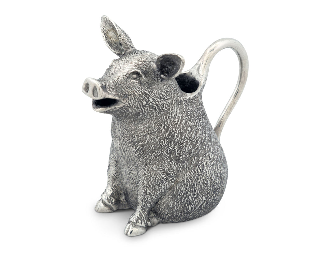 Vagabond House Garden Friends Happy Pig Creamer G117P