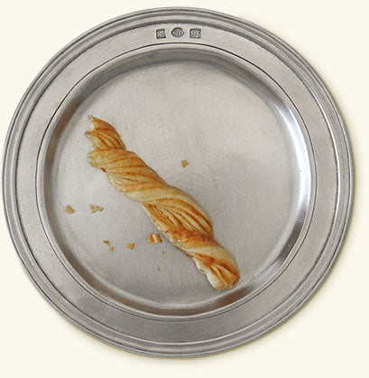Match Pewter Gianna Bread Plate All Pewter a884.0