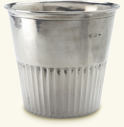 Match Pewter Impero Waste Basket 1224