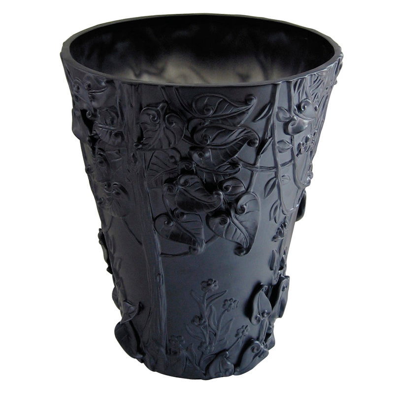 Jean Boggio Leaf Black Vase JB00121B