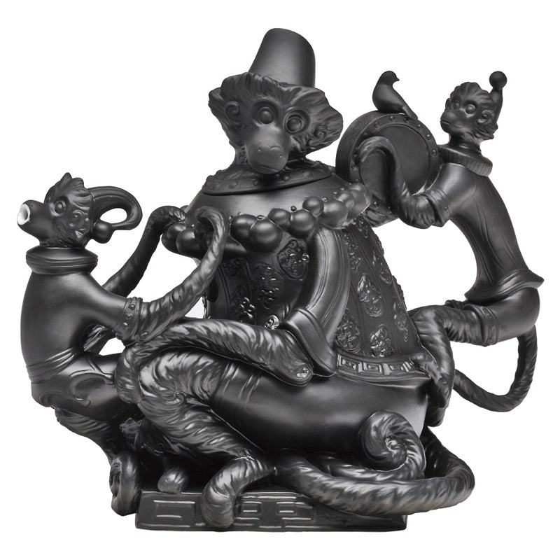 Jean Boggio Marmosets Black Teapot JB00449B