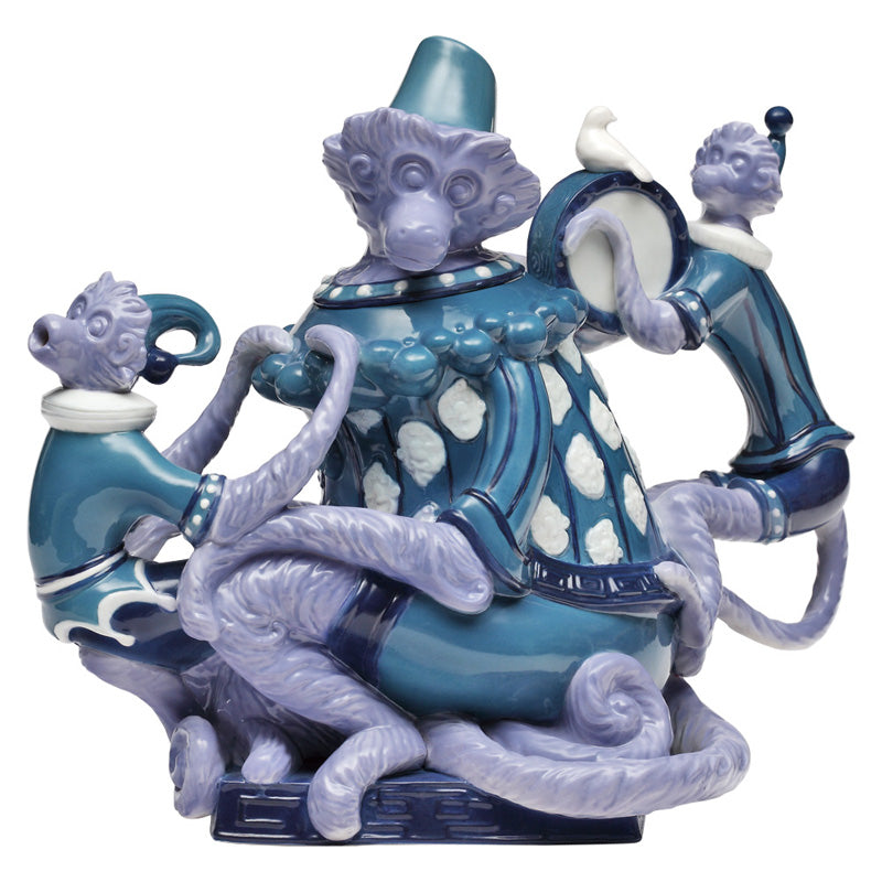 Jean Boggio Marmosets Mauve Teapot JB00449