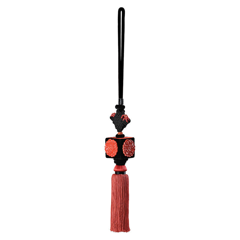 Jean Boggio Peony Orange Tassel JB00552O