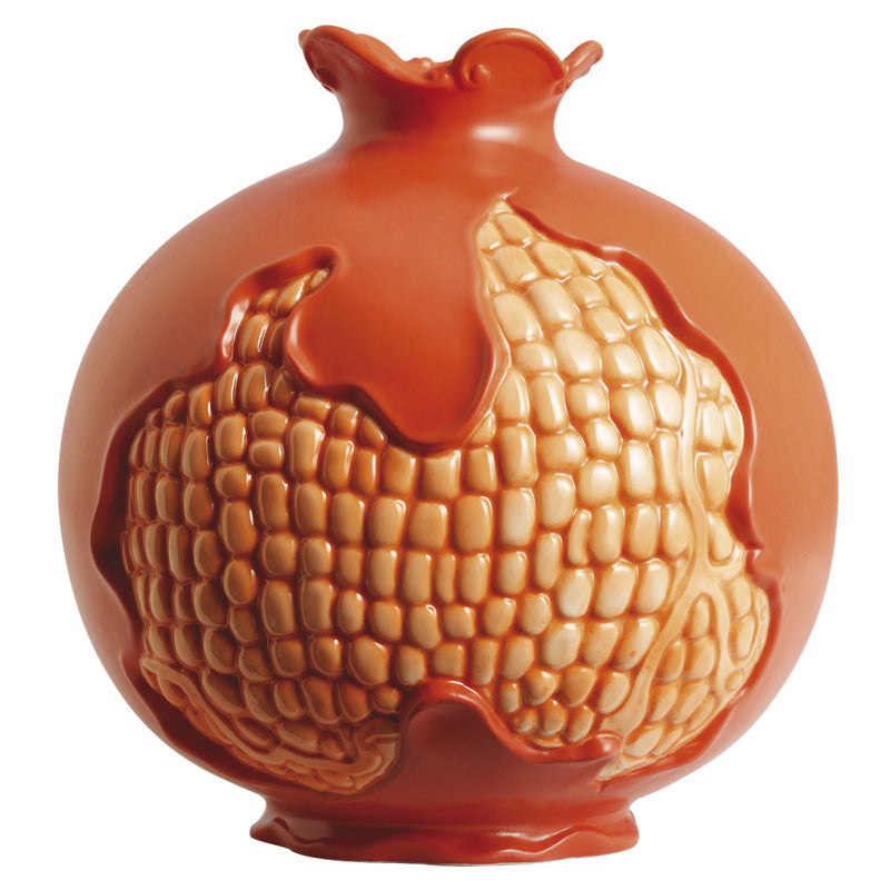 Jean Boggio Pomegranate Small Orange Vase JB00689O