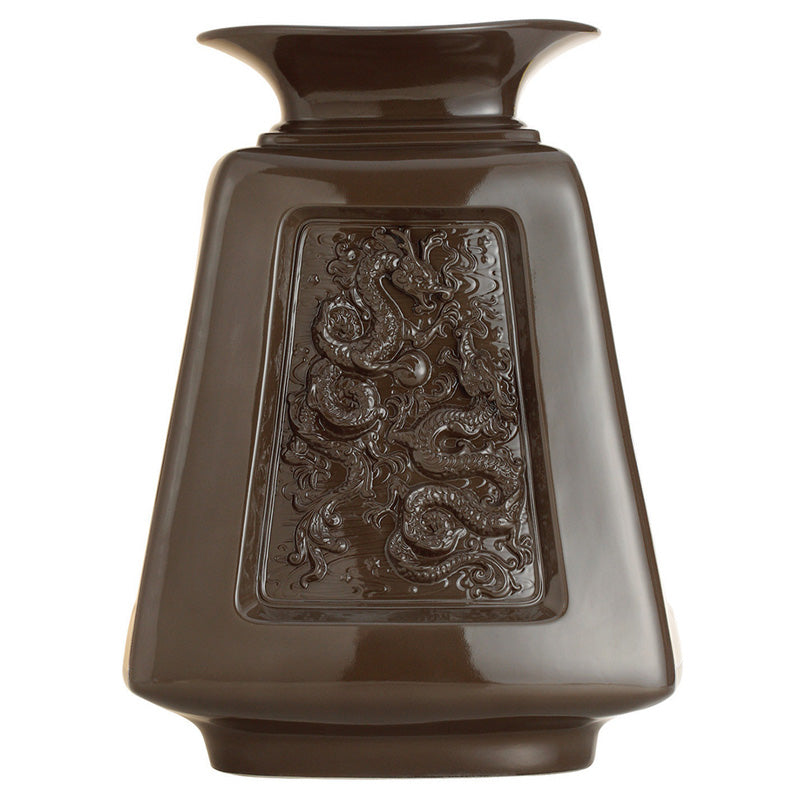 Jean Boggio Dragon Bronze Vase JB00815