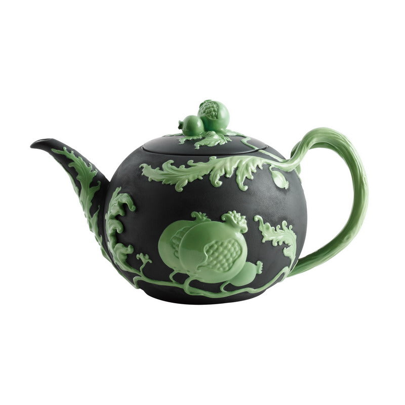Jean Boggio Pomegranate Black Green Teapot JB00931BG