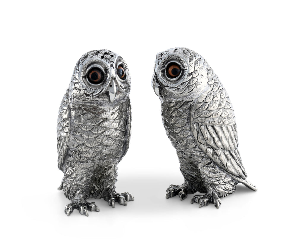 Vagabond House Harvest Owl Salt & Pepper Set K116O