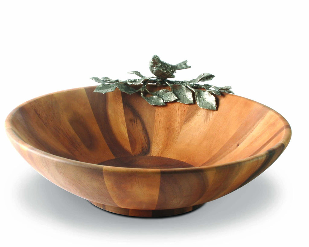 Vagabond House Song Bird Song Bird Salad Serving Bowl K212BL
