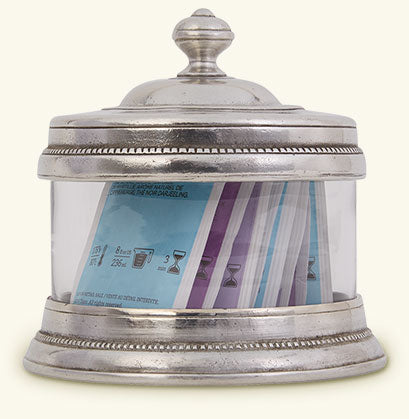 Match Pewter Glass Canister 1157.4