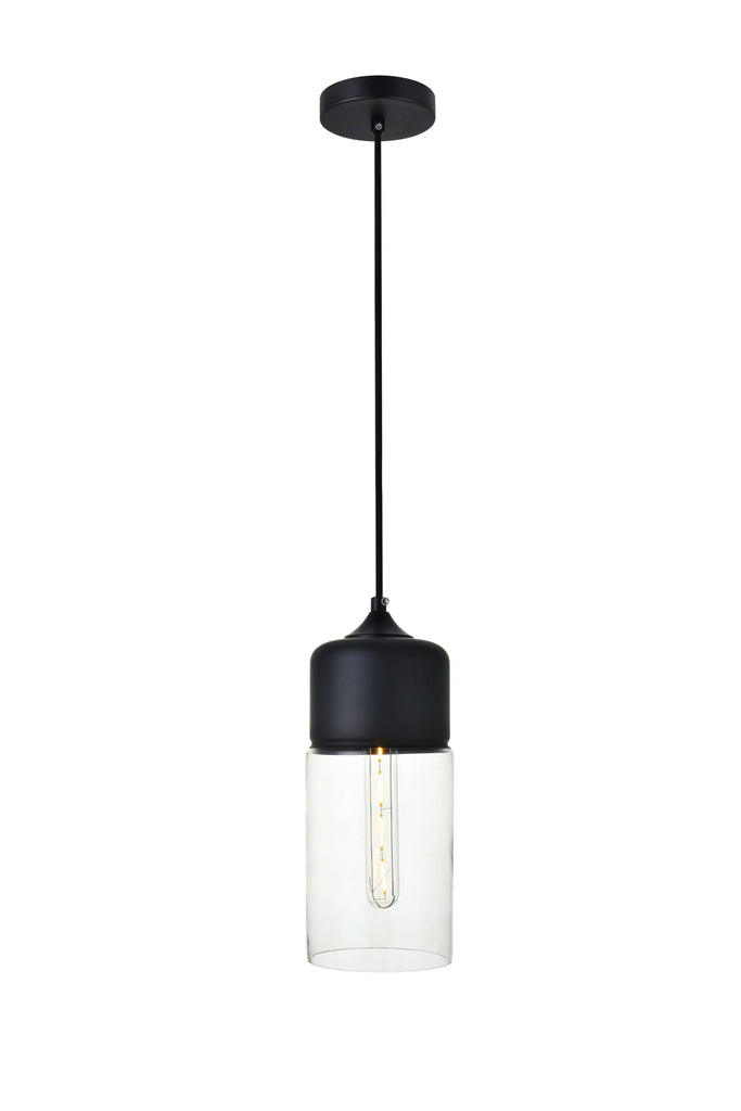 Elegant Lighting Pendant Light LD2240BK