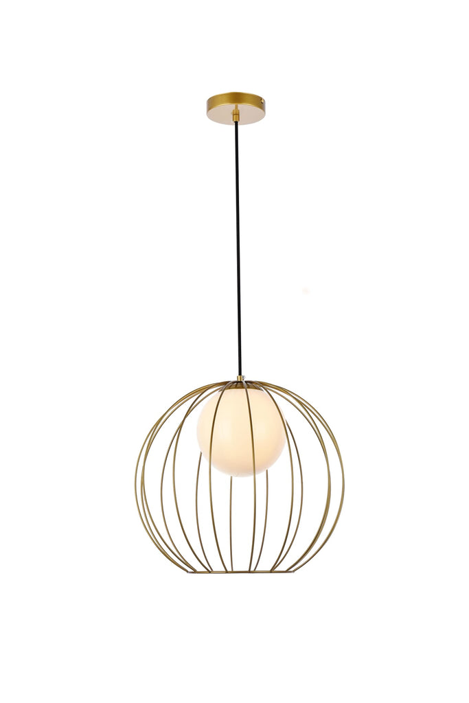 Elegant Lighting Pendant Light LD2345BR