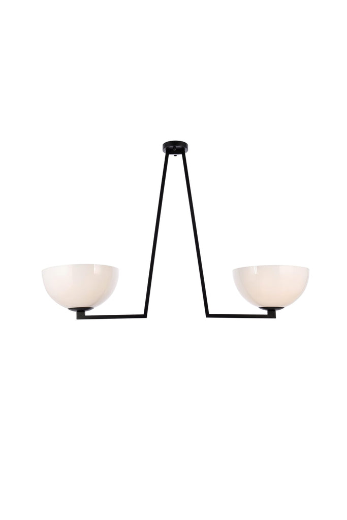 Elegant Lighting Flush Mount Light LD2350BK
