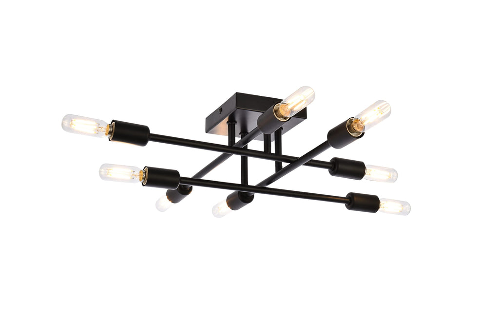 Elegant Lighting Flush Mount Light LD2351BK