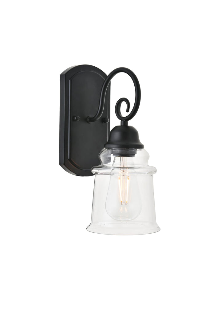 Elegant Lighting Vanity Light LD4007W5BK