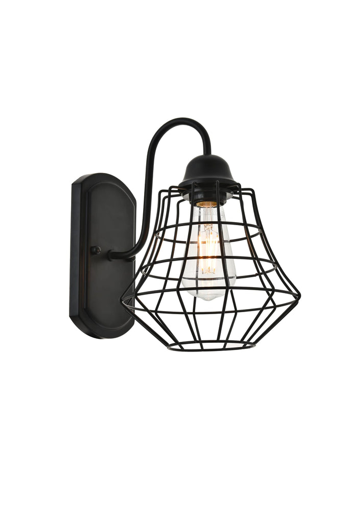 Elegant Lighting Vanity Light LD4008W10BK