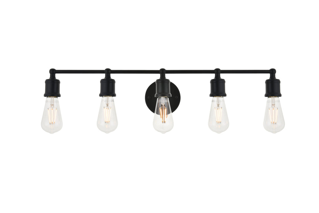 Elegant Lighting Vanity Light LD4028W29BK