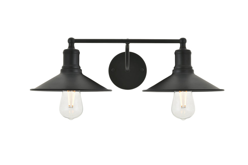 Elegant Lighting Vanity Light LD4033W21BK