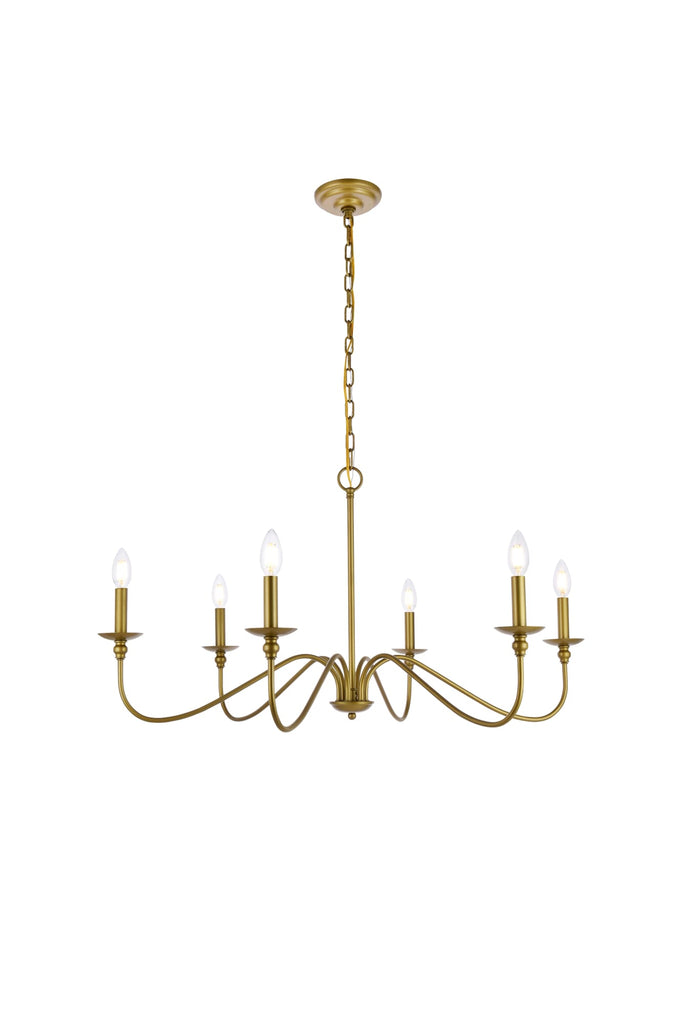 Elegant Lighting Chandelier LD5006D36BR