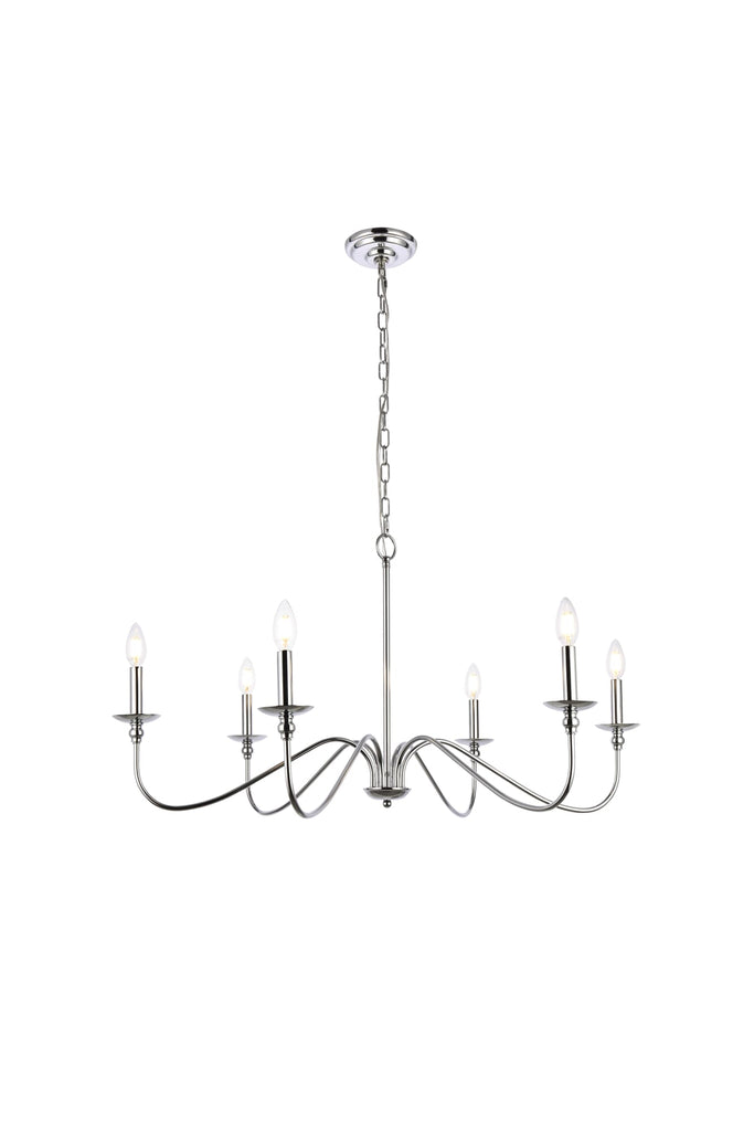 Elegant Lighting Chandelier LD5006D36PN