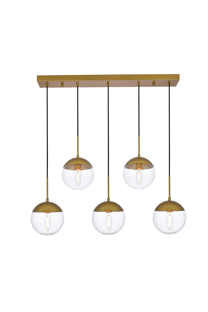 Elegant Lighting Pendant Light LD6085BR