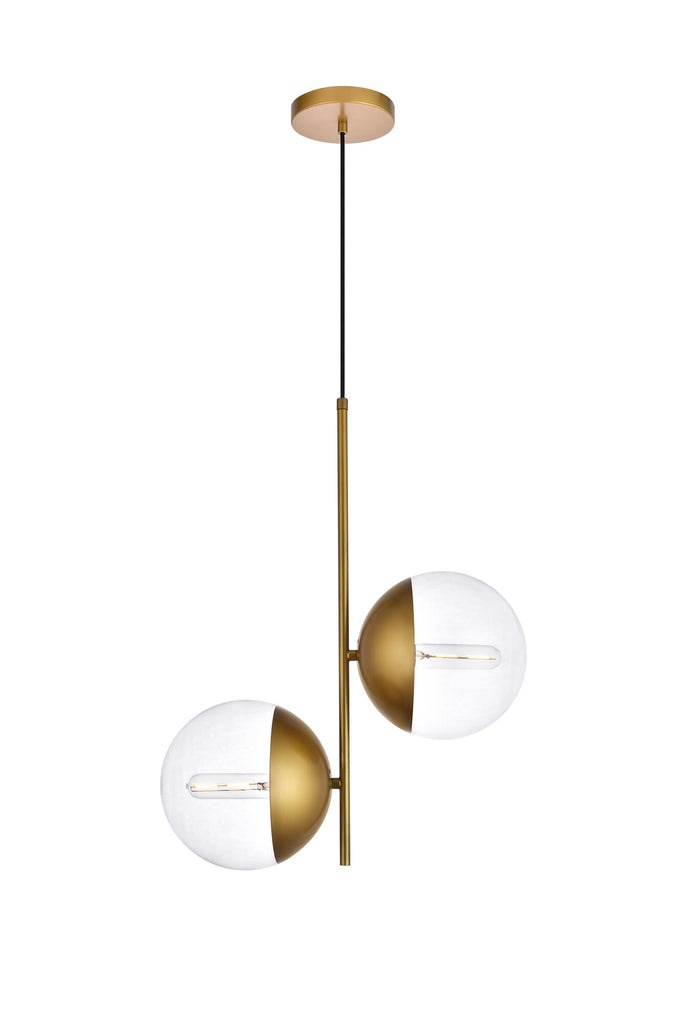 Elegant Lighting Pendant Light LD6121BR