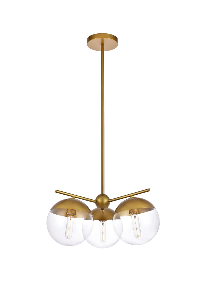 Elegant Lighting Pendant Light LD6133BR