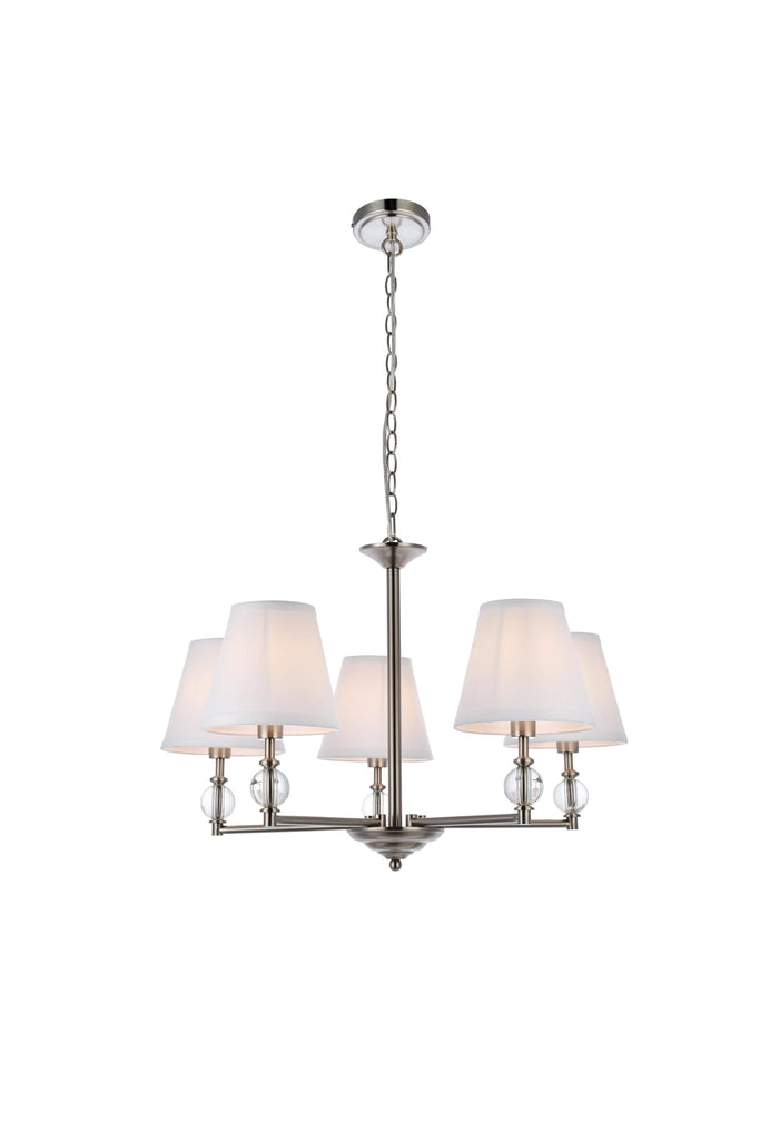 Elegant Lighting Pendant Light LD7024D25SN