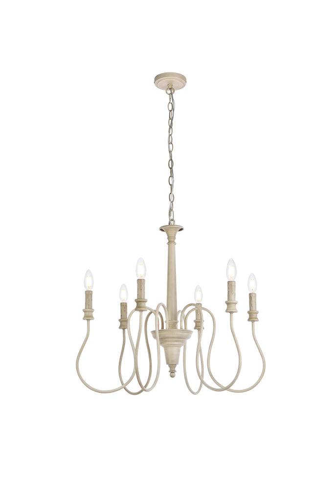 Elegant Lighting Pendant Light LD7044D26WD