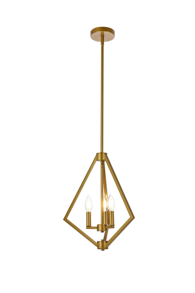 Elegant Lighting Pendant Light LD7061D14BR