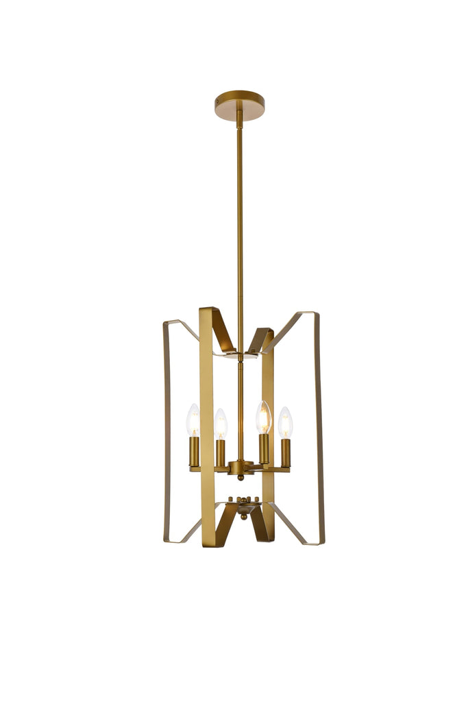 Elegant Lighting Pendant Light LD7072D14BR