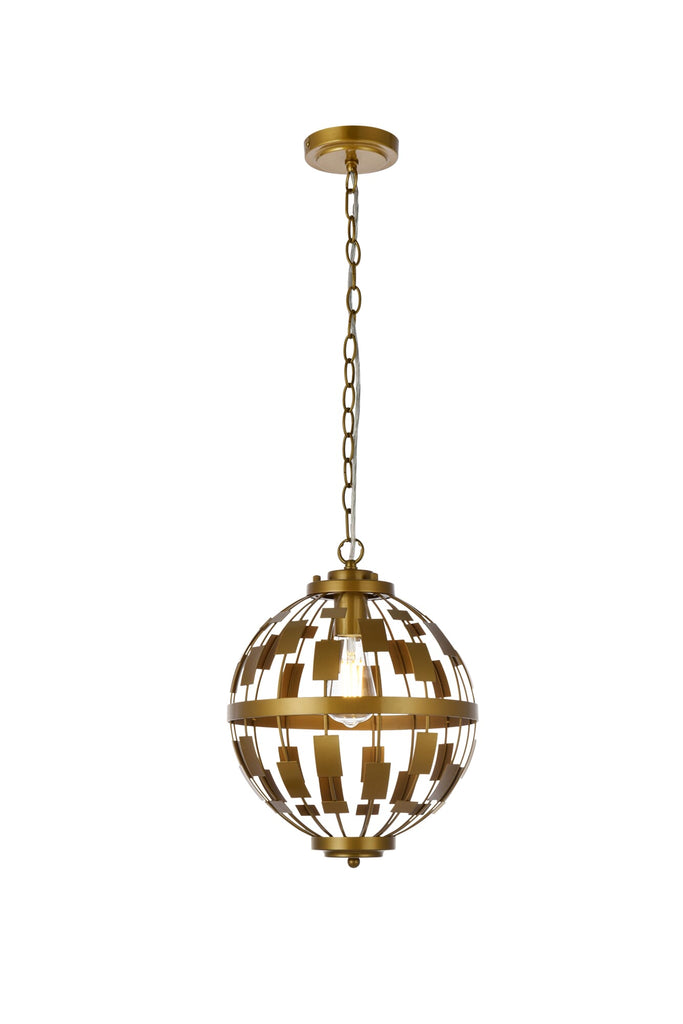 Elegant Lighting Pendant Light LD7075D12BR
