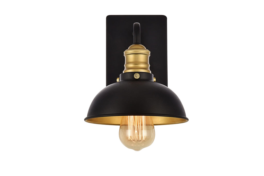 Elegant Lighting Vanity Light LD8004W7BK