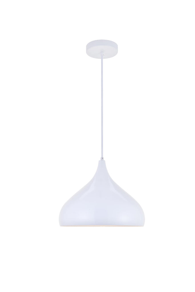 Elegant Lighting Pendant Light LDPD2046WH