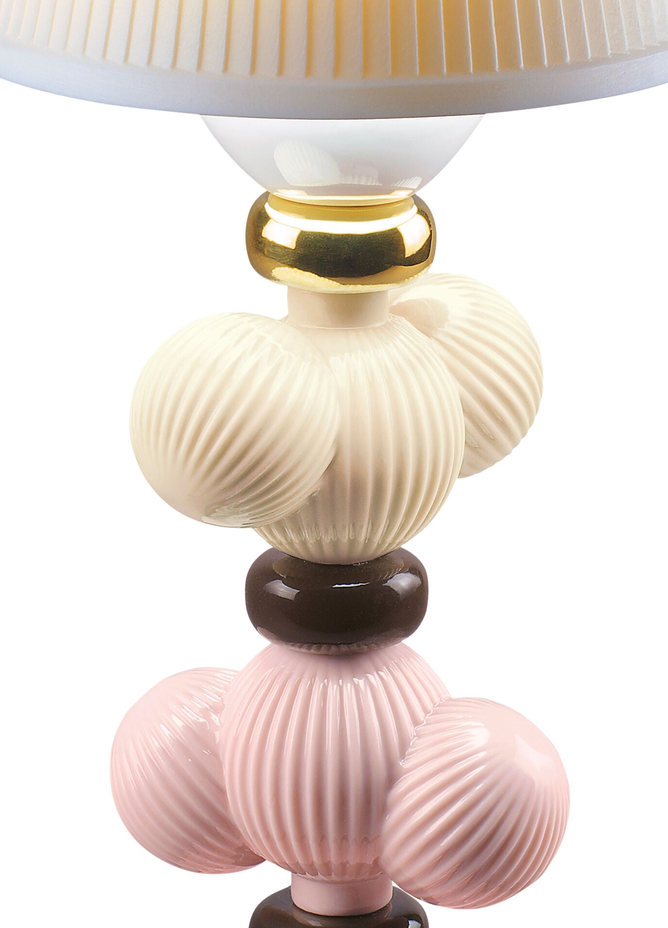 Lladro Cactus Firefly Table Lamp Pink