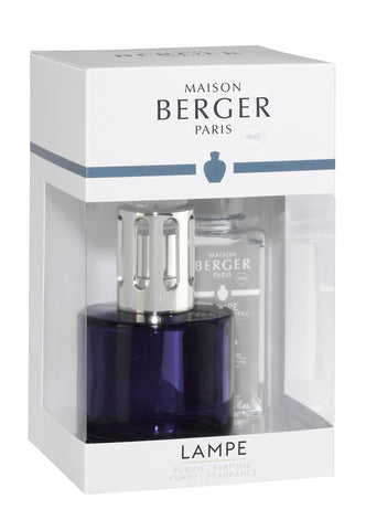 Lampe Berger Pure Violet Lamp Gift Set + Air Pur So Neutral