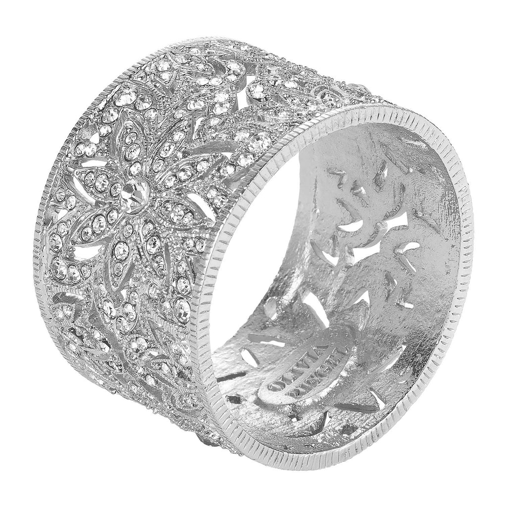 Olivia Riegel Silver Windsor Napkin Ring Set of 4 NR1002