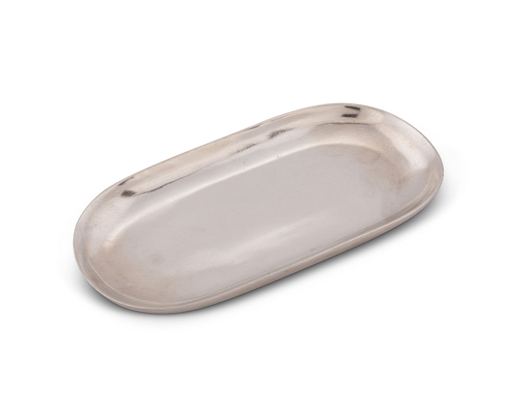 Vagabond House Replacements Butter Dish Bottom Tray Replacement Pewter PT108