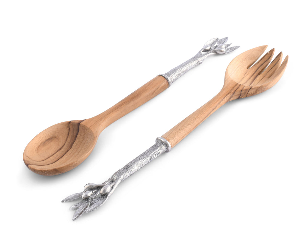 Vagabond House Olive Grove Olive Salad Server Set R19O