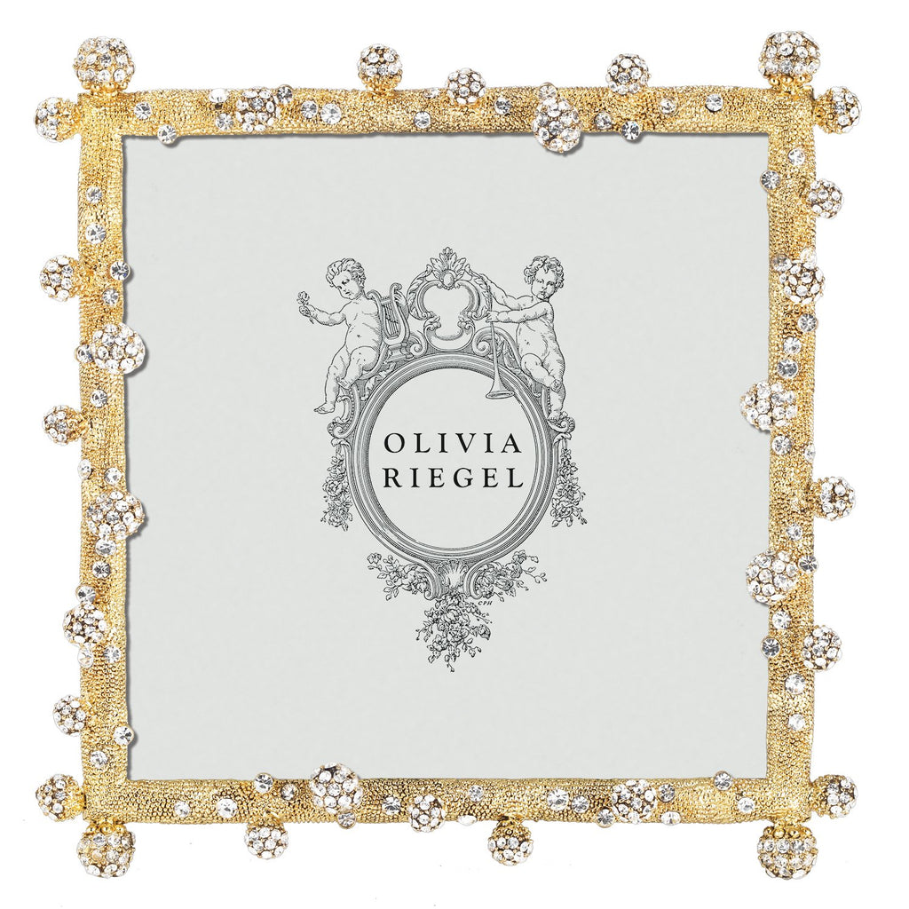 Olivia Riegel Gold Pave Odyssey 5 x 5 Frame RT0152