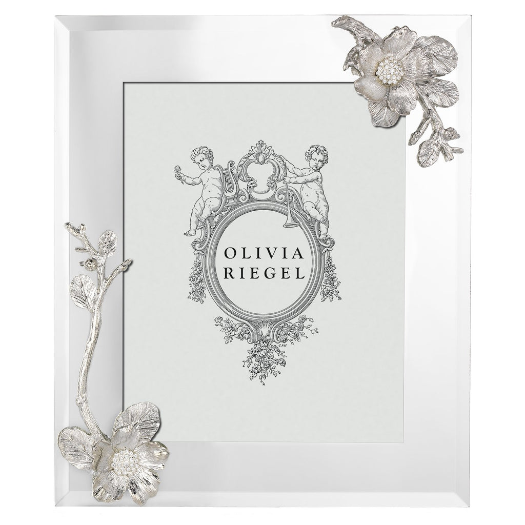 Olivia Riegel Silver Botanica 8 x 10 Frame RT0183