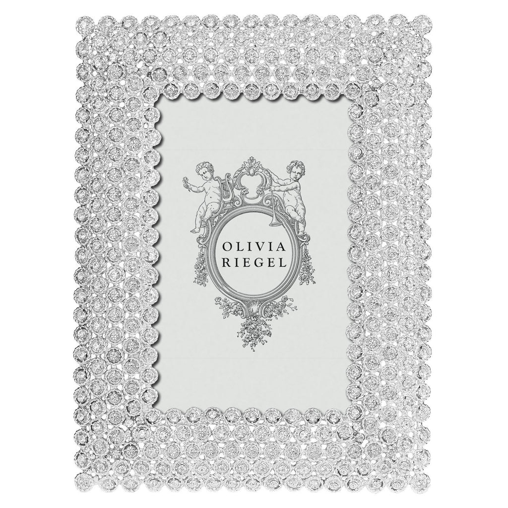 Olivia Riegel Silver Alexis 4 x 6 Frame RT1340