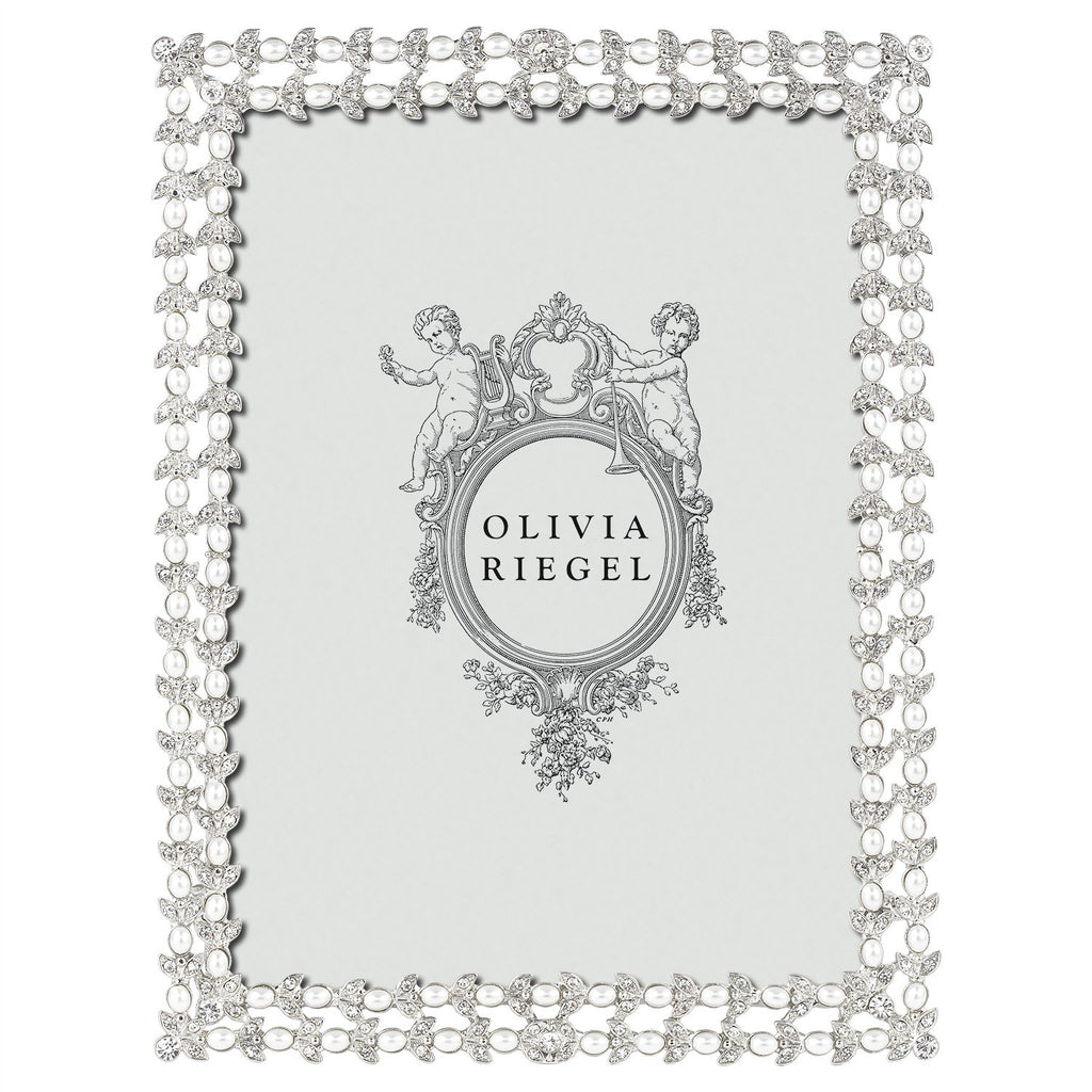 Olivia Riegel Silver Charlotte 5 x 7 Frame RT1421
