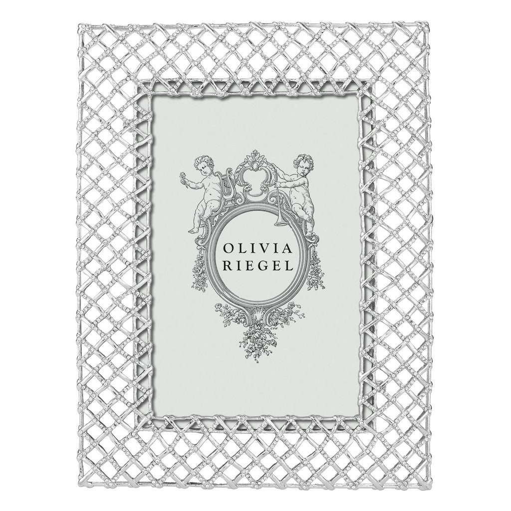 Olivia Riegel Silver Tristan 4 x 6 Frame RT2380